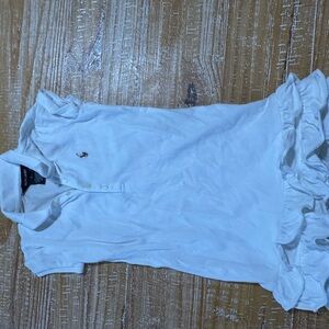 Polo by Ralph Lauren White Kids Casual Dress